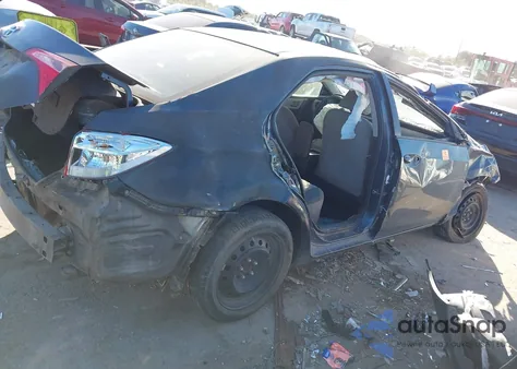 2017 Toyota Corolla Le from USA, damaged, VIN 5YFBURHE9HP658841